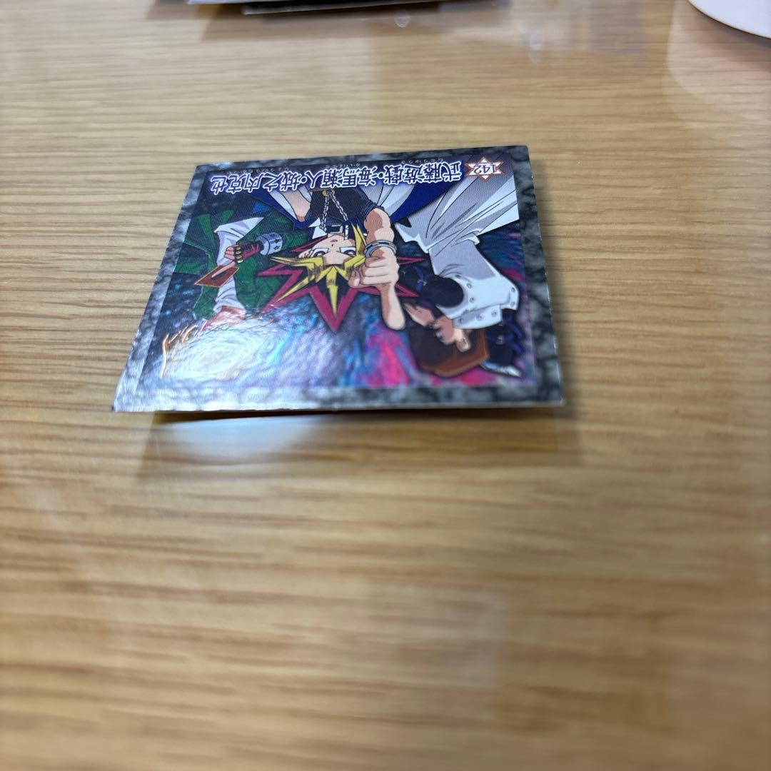 非売品】遊戯王 シール 142 森永ウエハース クリスマスブーツ特典