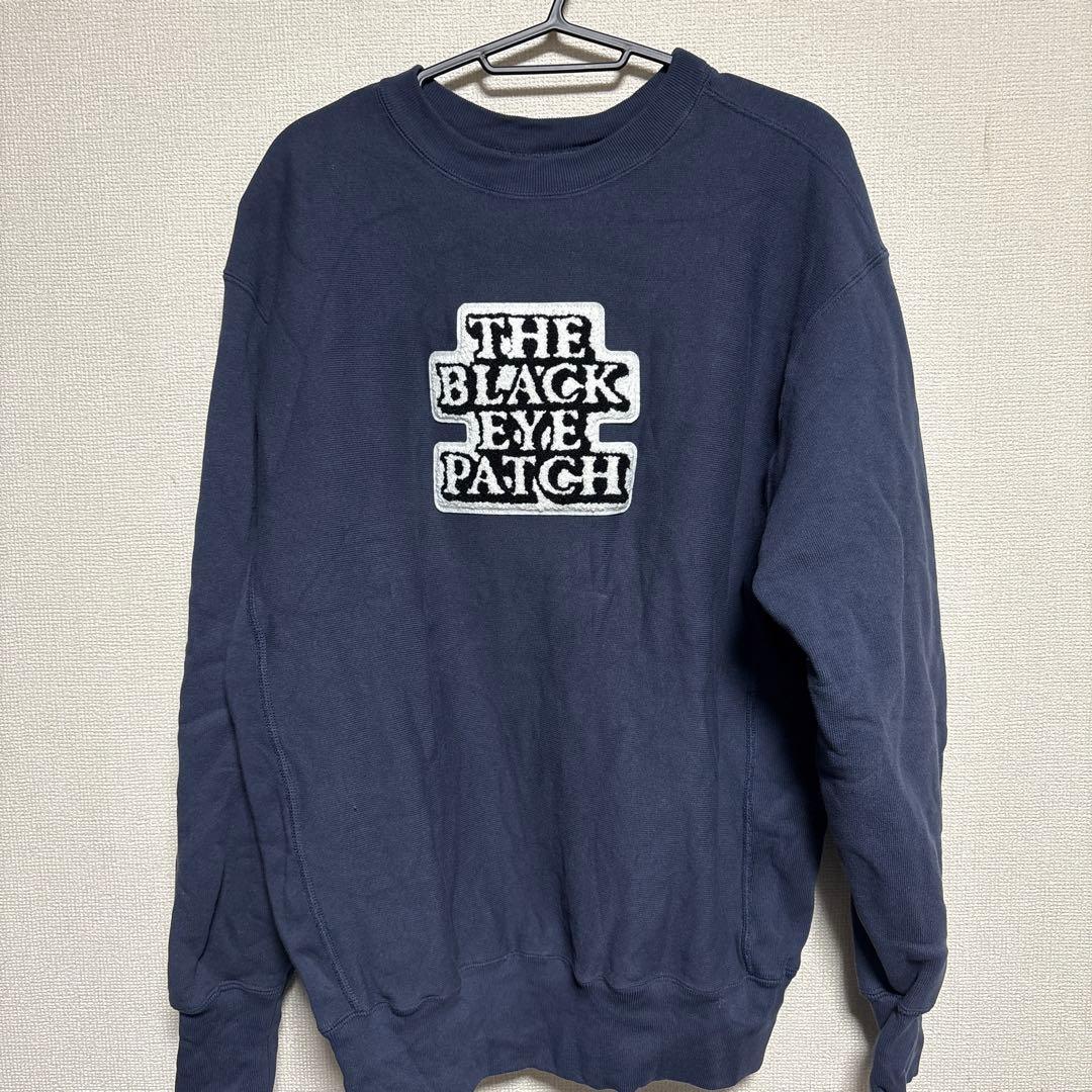 THE BLACK EYE PATCH ネイビー トレーナー M - メルカリ