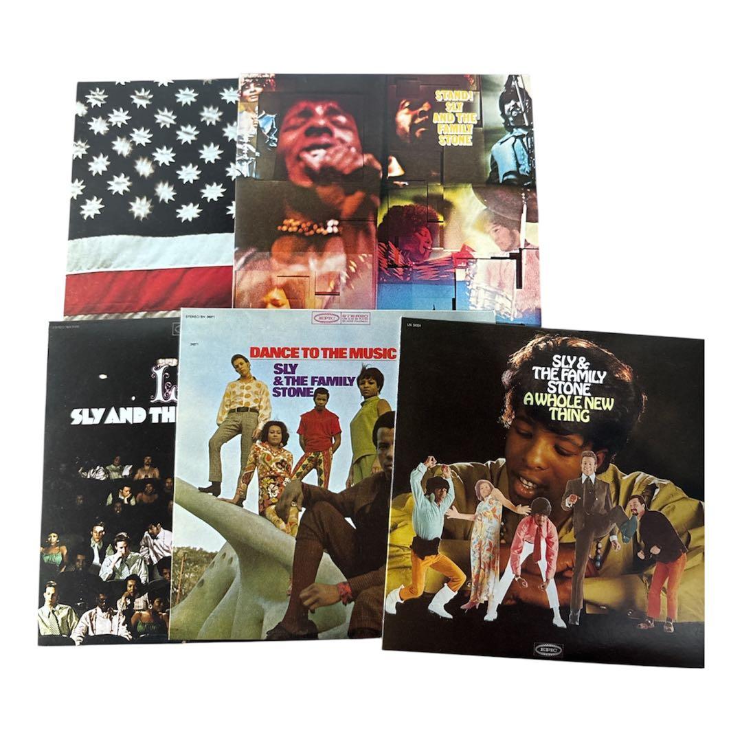 5枚セット】スライ&ザ・ファミリー・ストーン 紙ジャケ CD 輸入盤 傑作