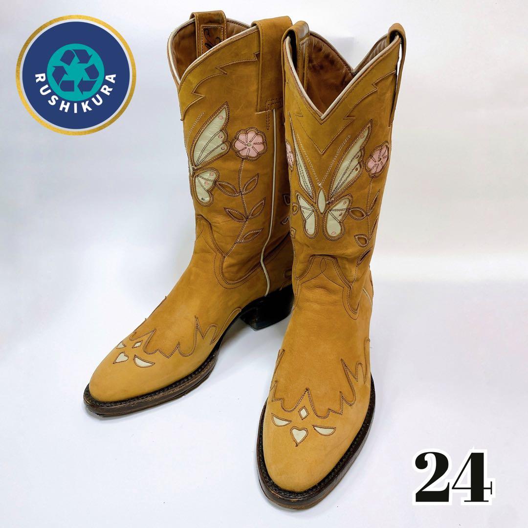 MONTANA ウエスタンブーツ バタフライ 24 カイラニ - メルカリ