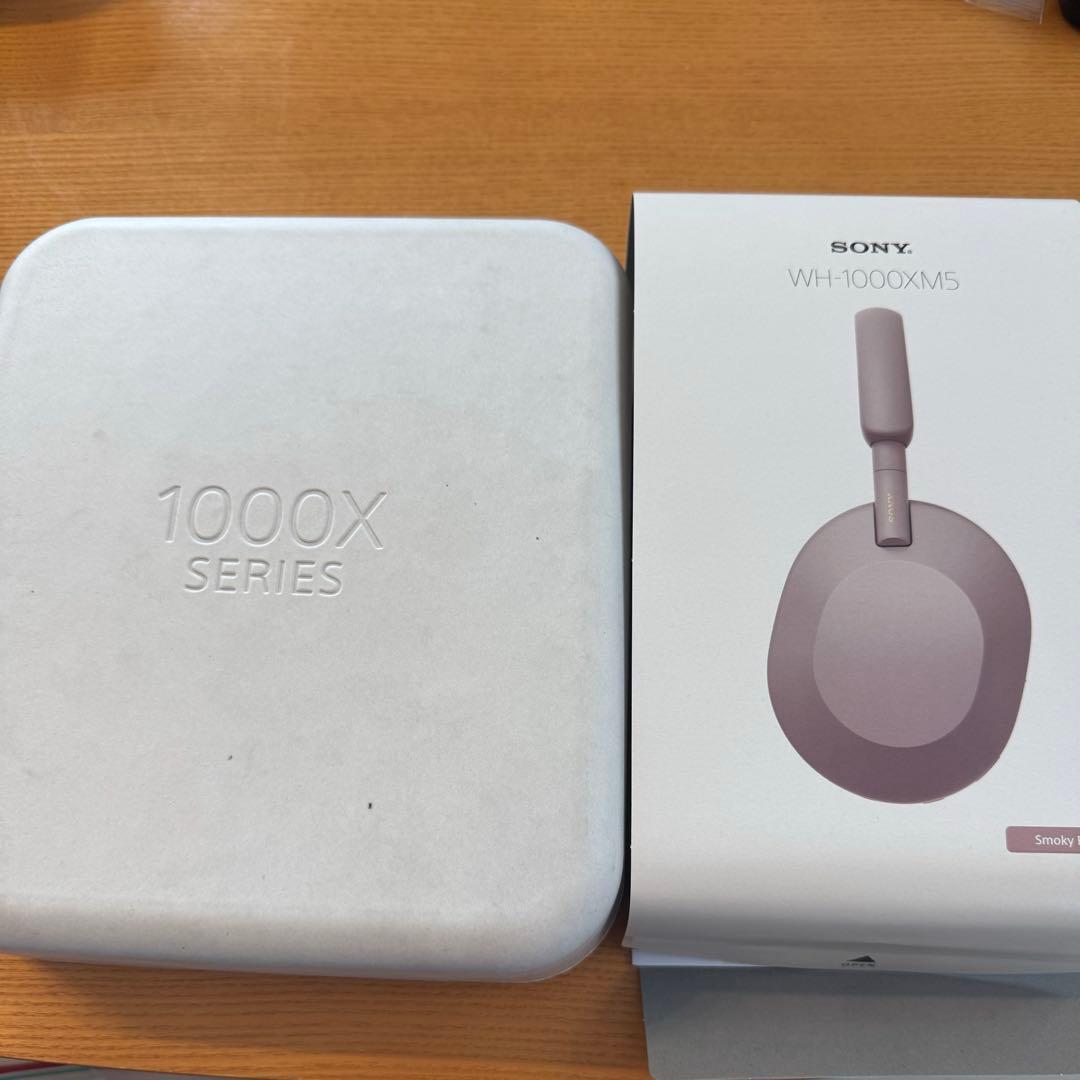 新品未使用品　SONY ソニー WH-1000XM5 スモーキーピンク　開封済み SONY WH-1000XM5 PM スモーキーピンク 新品｜フジヤエービック
