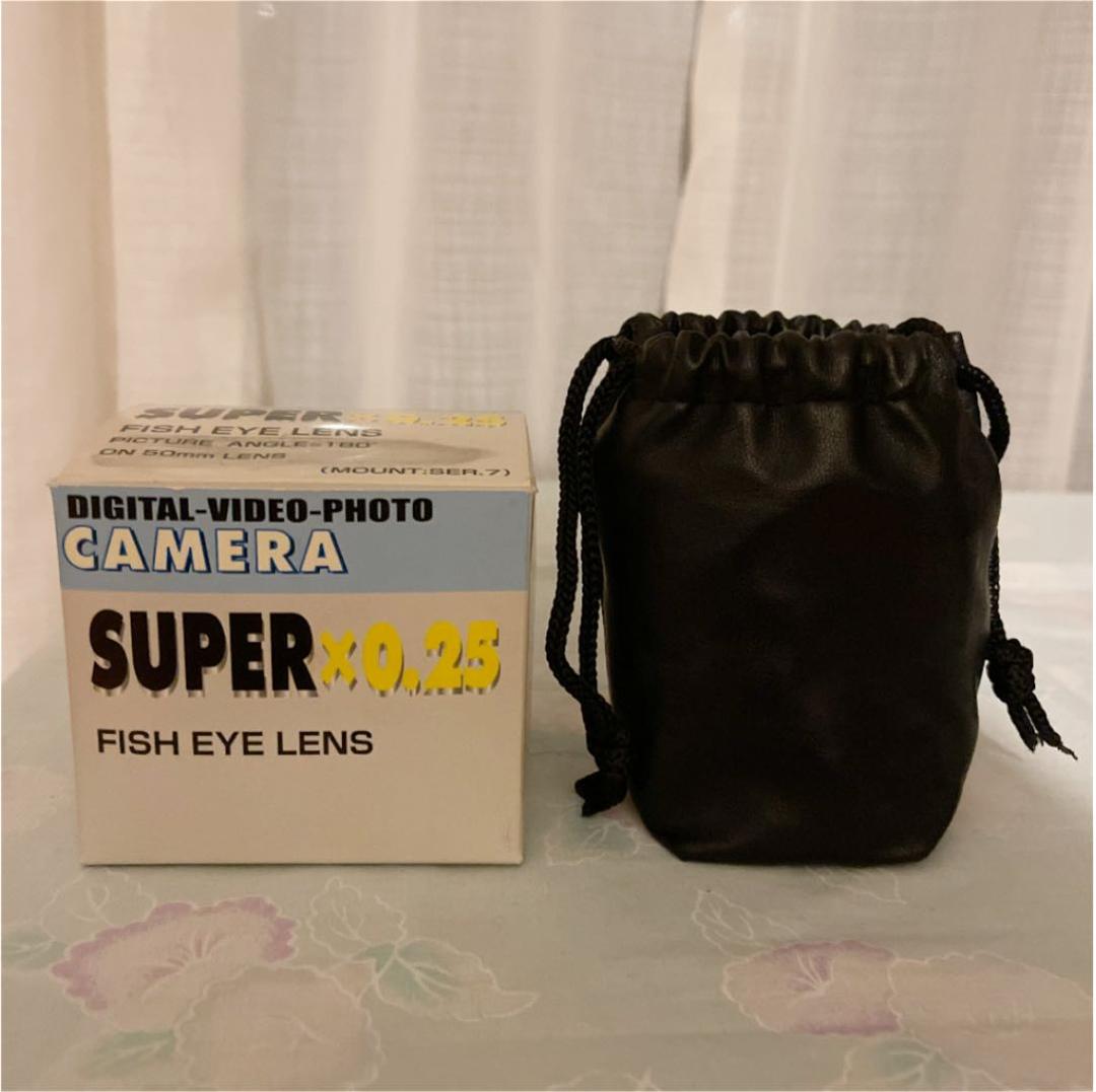 レンズ(単焦点) SUPER FISH EYE LENS 0.25X  JAPAN
