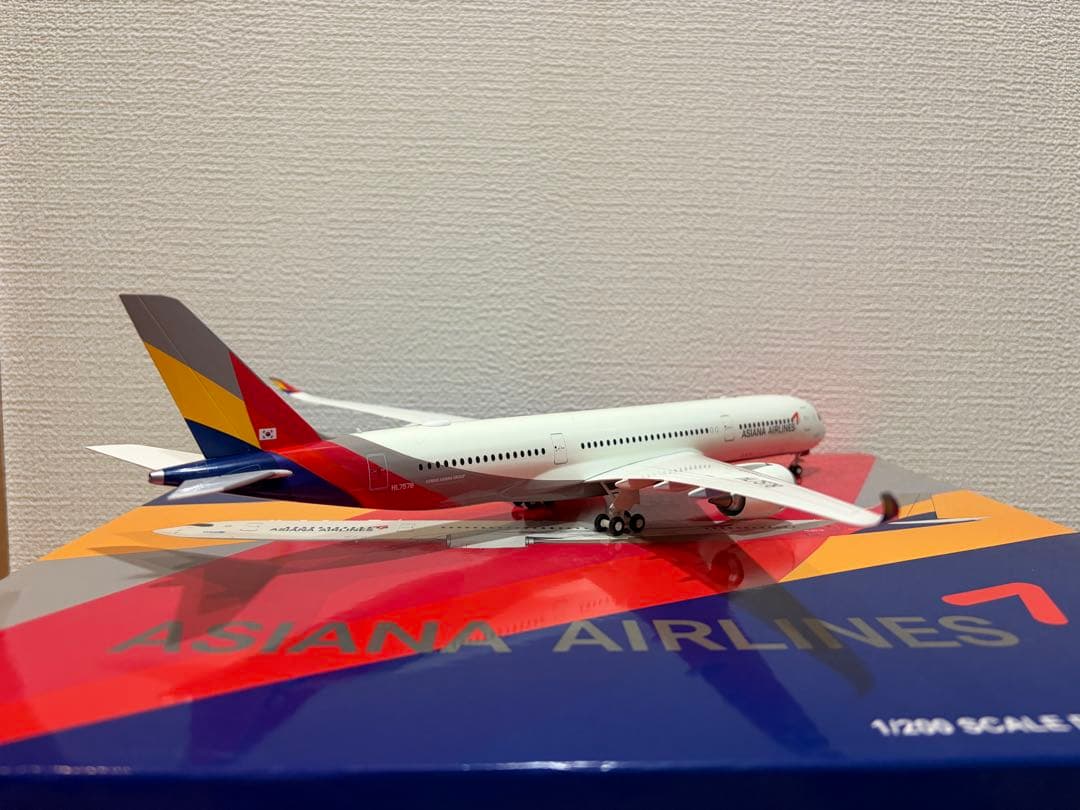 1/200 jcwings A350-900 アシアナ航空 ダイキャスト - メルカリ