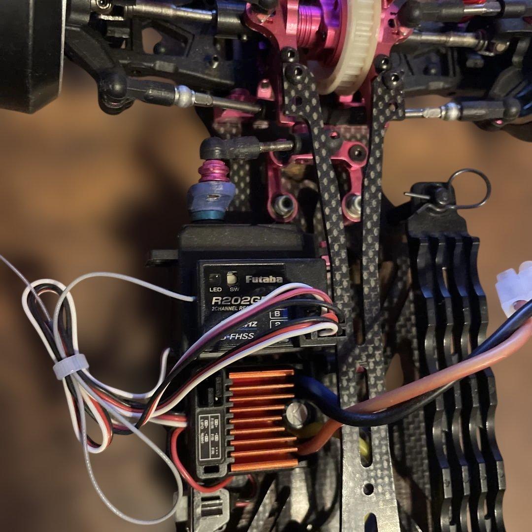 ドリラジ 3レーシング、モーター、アンプ、サーボ、受信機付き 71ボディ