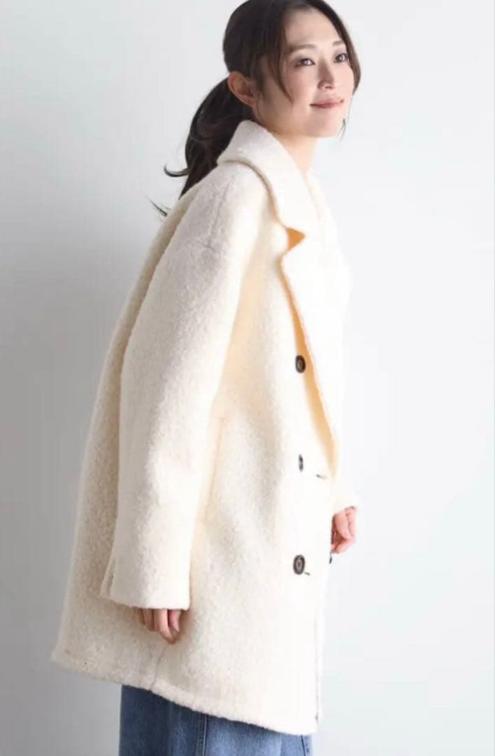 ヤマダヤ CLOVE ブークレーダウンテーラードコート 新品 最終お値下げ