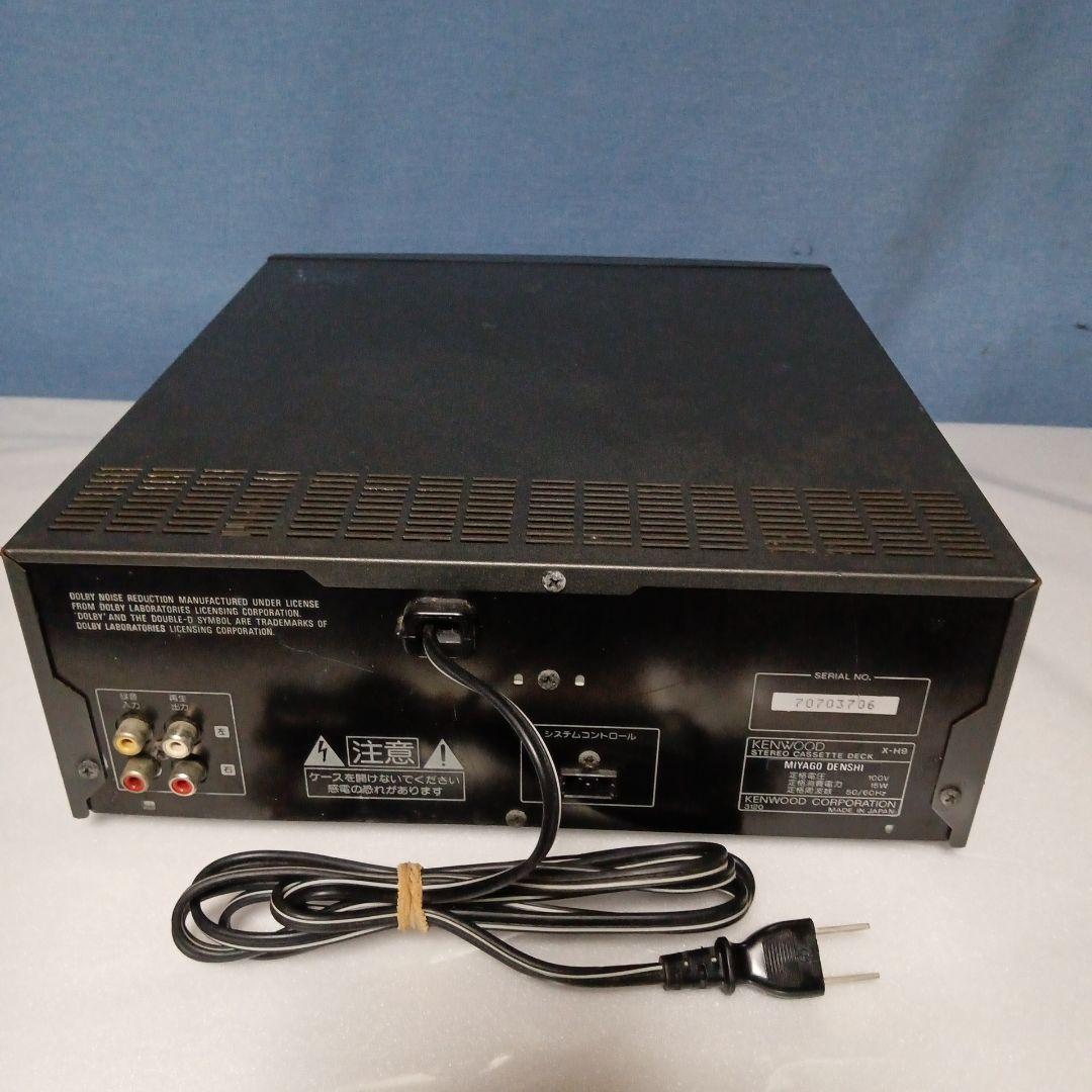 ケンウッド カセットデッキ X-H9 ジャンク - メルカリ