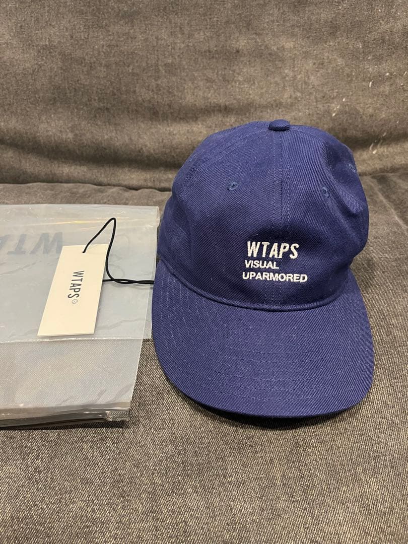 WTAPS CAP COTTON TWILL BLUE
