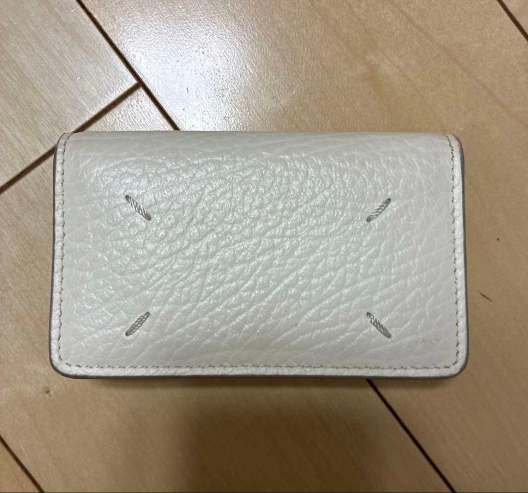 未使用国内正規品 Maison Margiela名刺入れ カードケース ホワイト
