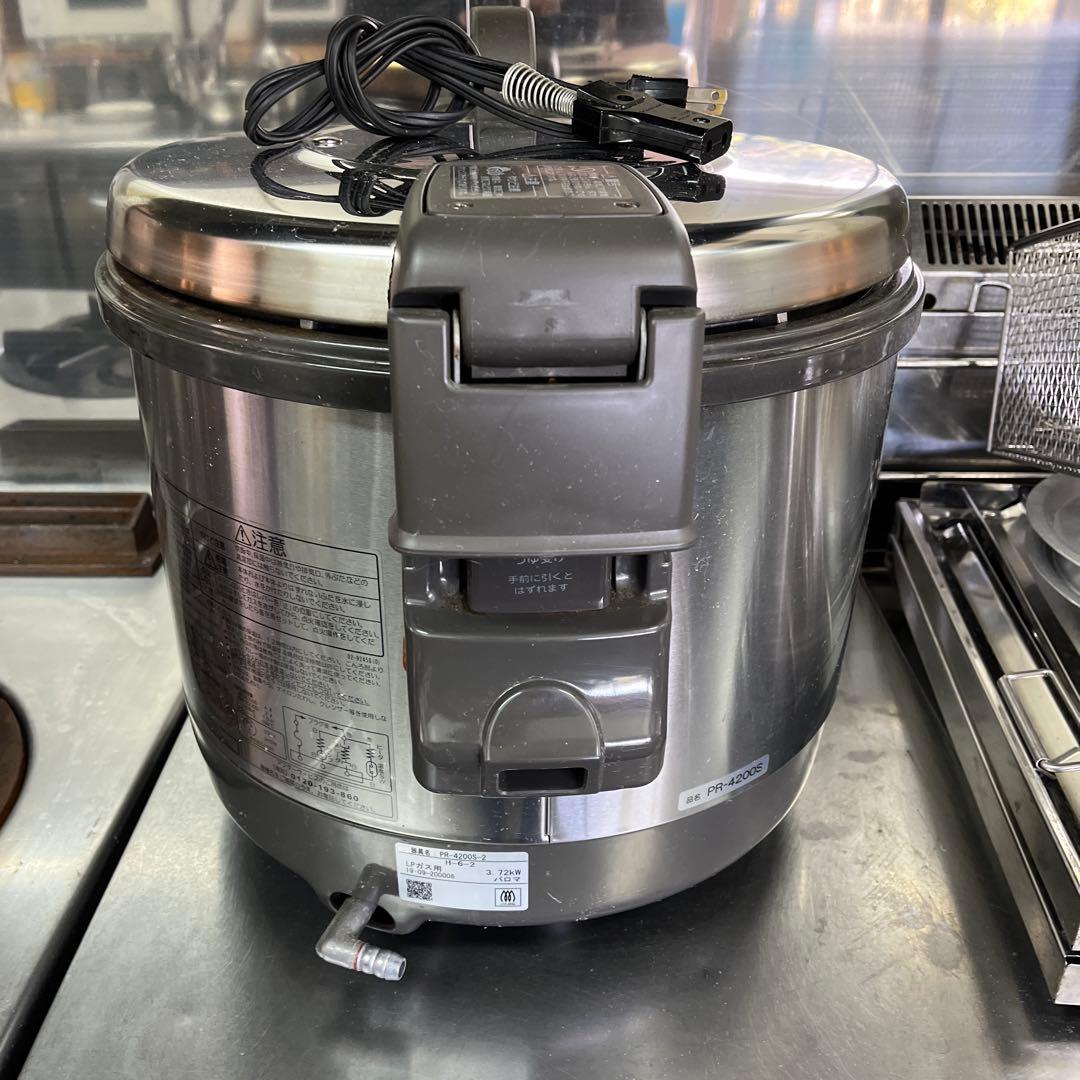 PR-4200S-2 LPガス炊飯器 3.72kW