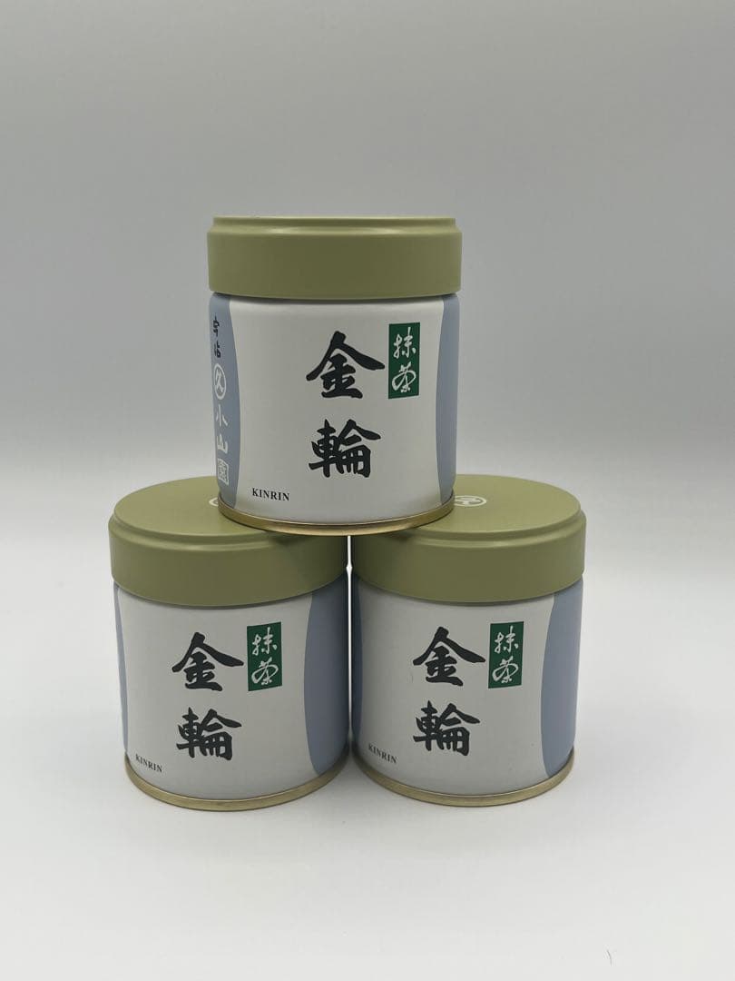 宇治 丸久小山園 抹茶 　金輪 (KINRIN) 40g 3缶セット 定番の抹茶 | 商品 | 宇治 丸久小山園