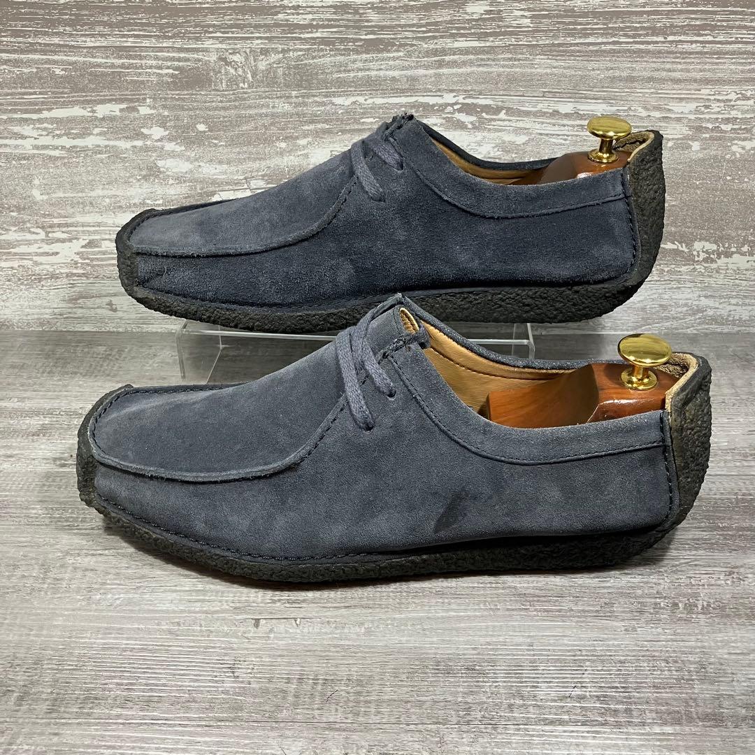 334【美品】Clarks Originalナタリー ネイビー　27.5cm