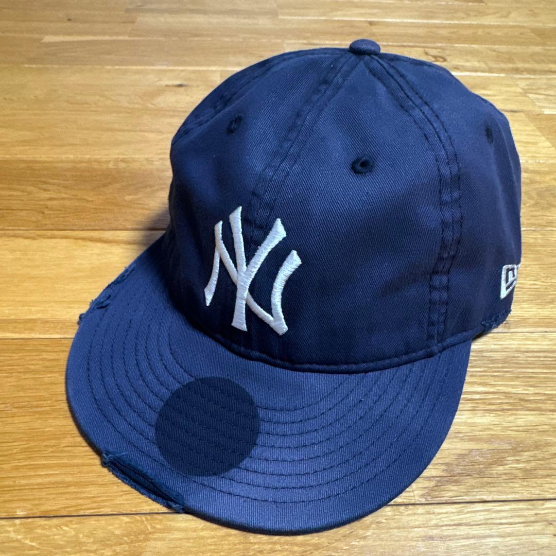 NEWERAニューヨーク・ヤンキース ダメージキャップGORO Mサイズ - メルカリ