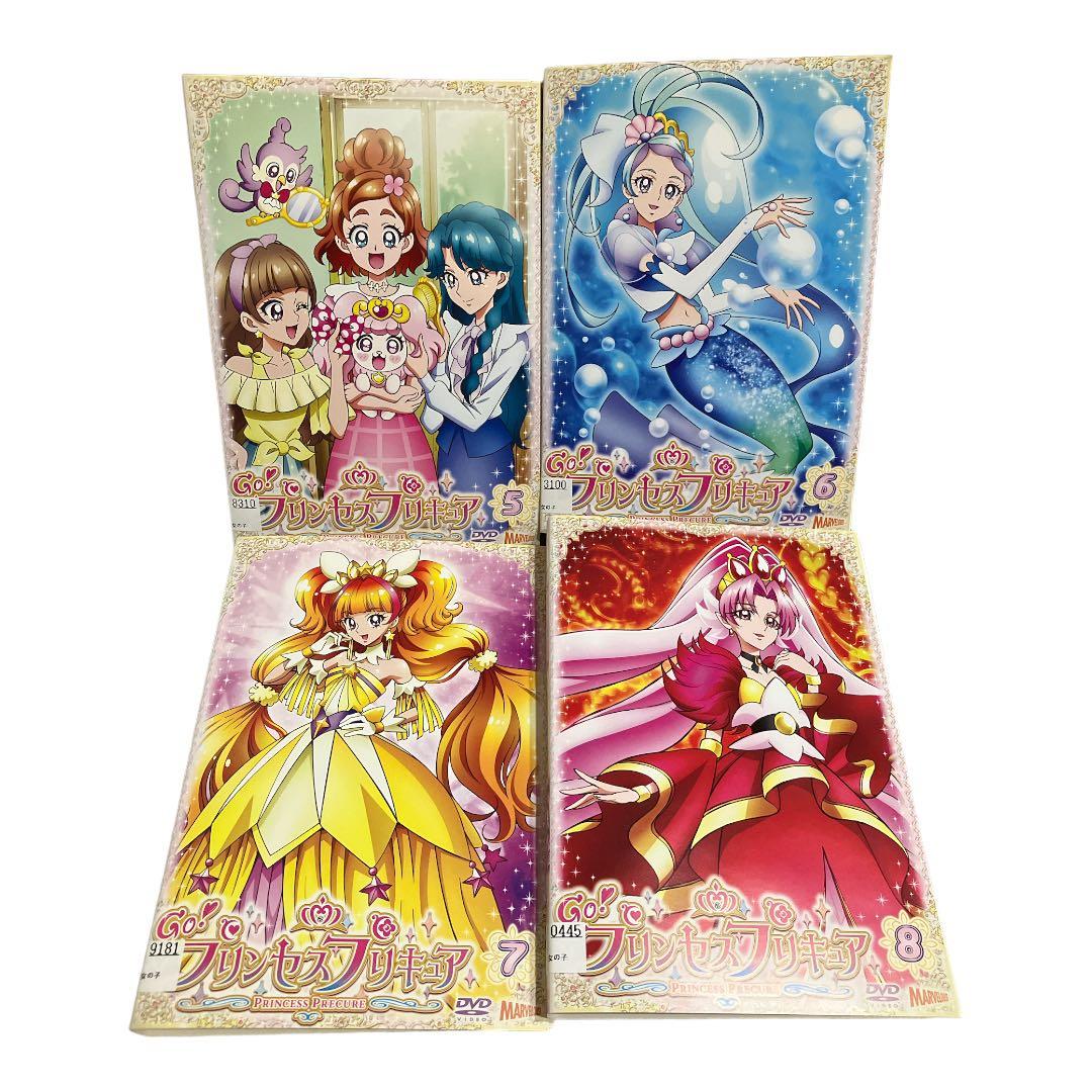 希少品】GO！プリンセスプリキュアDVD全巻セット レンタル落ち - メルカリ