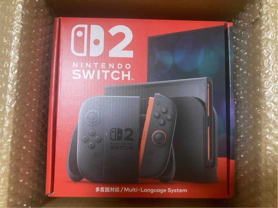 納品書付き・新品未使用】Nintendo Switch 2 本体 多言語対応 - メルカリ