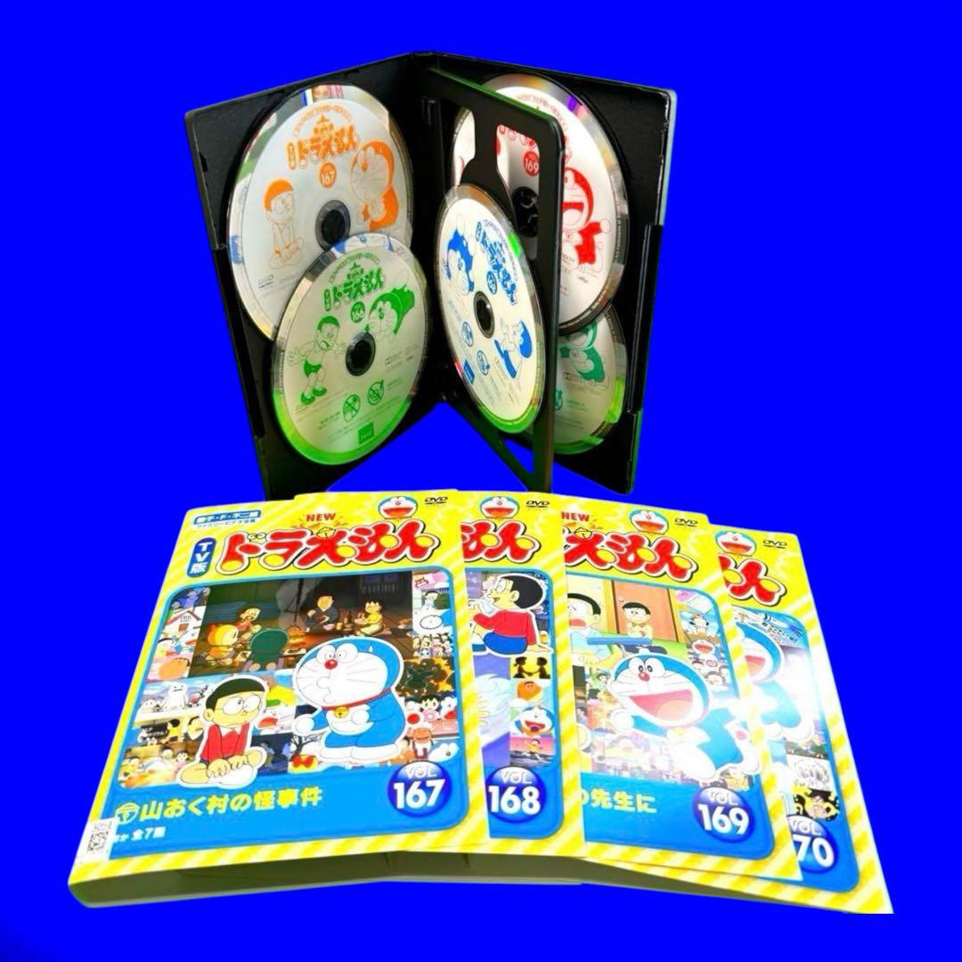 ケース付 TV版 NEWドラえもん DVD Vol.166〜170 全5巻 - メルカリ
