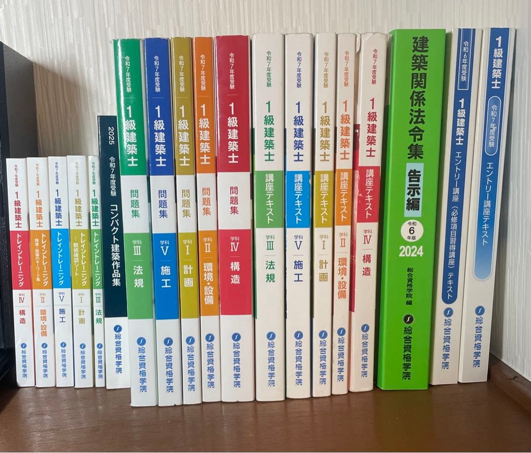 〈令和7年度 〉2025年1級建築士 総合資格学院 参考書 問題集 トレトレ 令和7年度版 1級建築士試験 学科 過去問スーパー7 | 総合資格学院