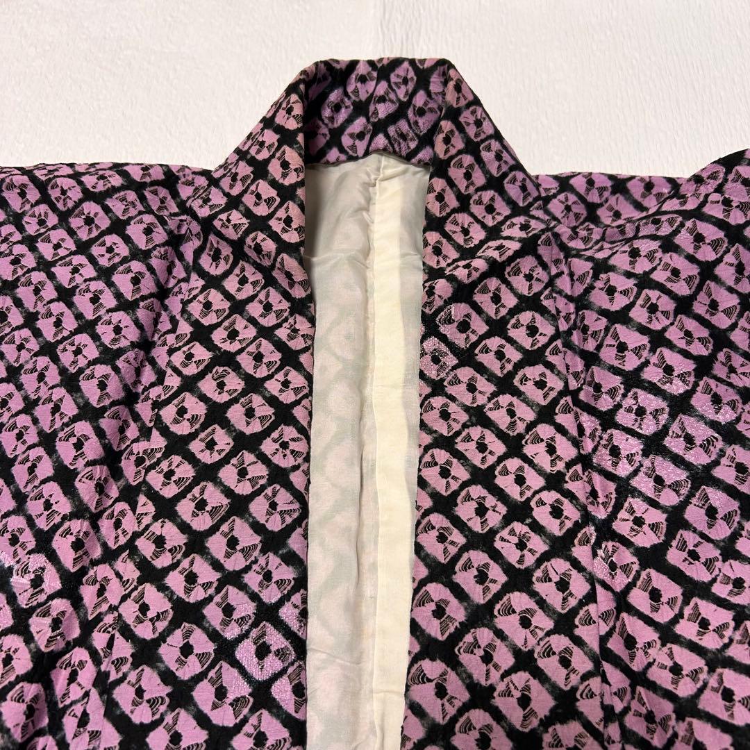 かめちゃん様【袷】希少 有松絞り 未使用品11084