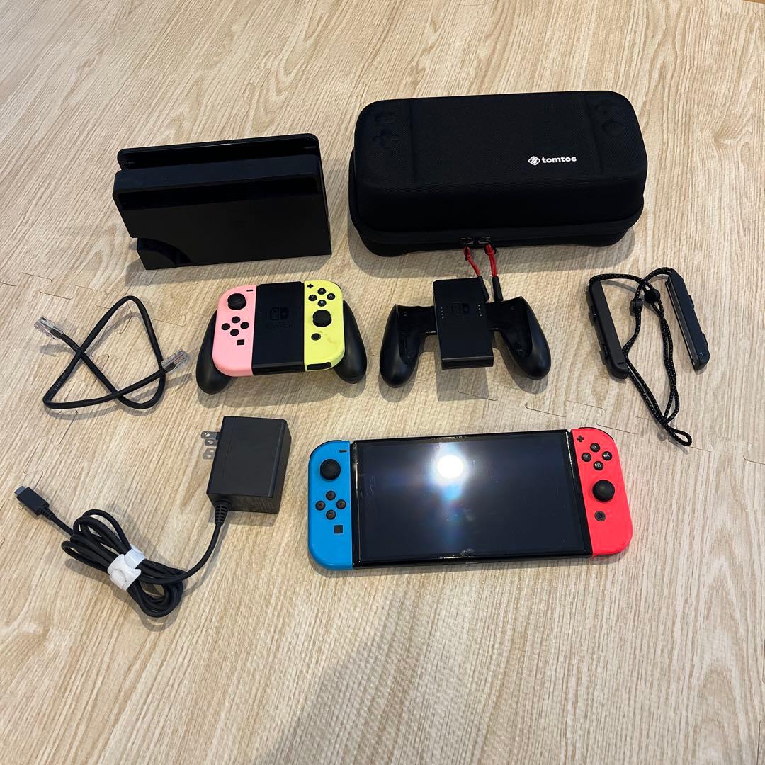 Nintendo Switch 本体 tomtocキャリングケースセット Amazon.co.jp: Nintendo Switch 有機ELモデル対応 tomtoc スイッチ