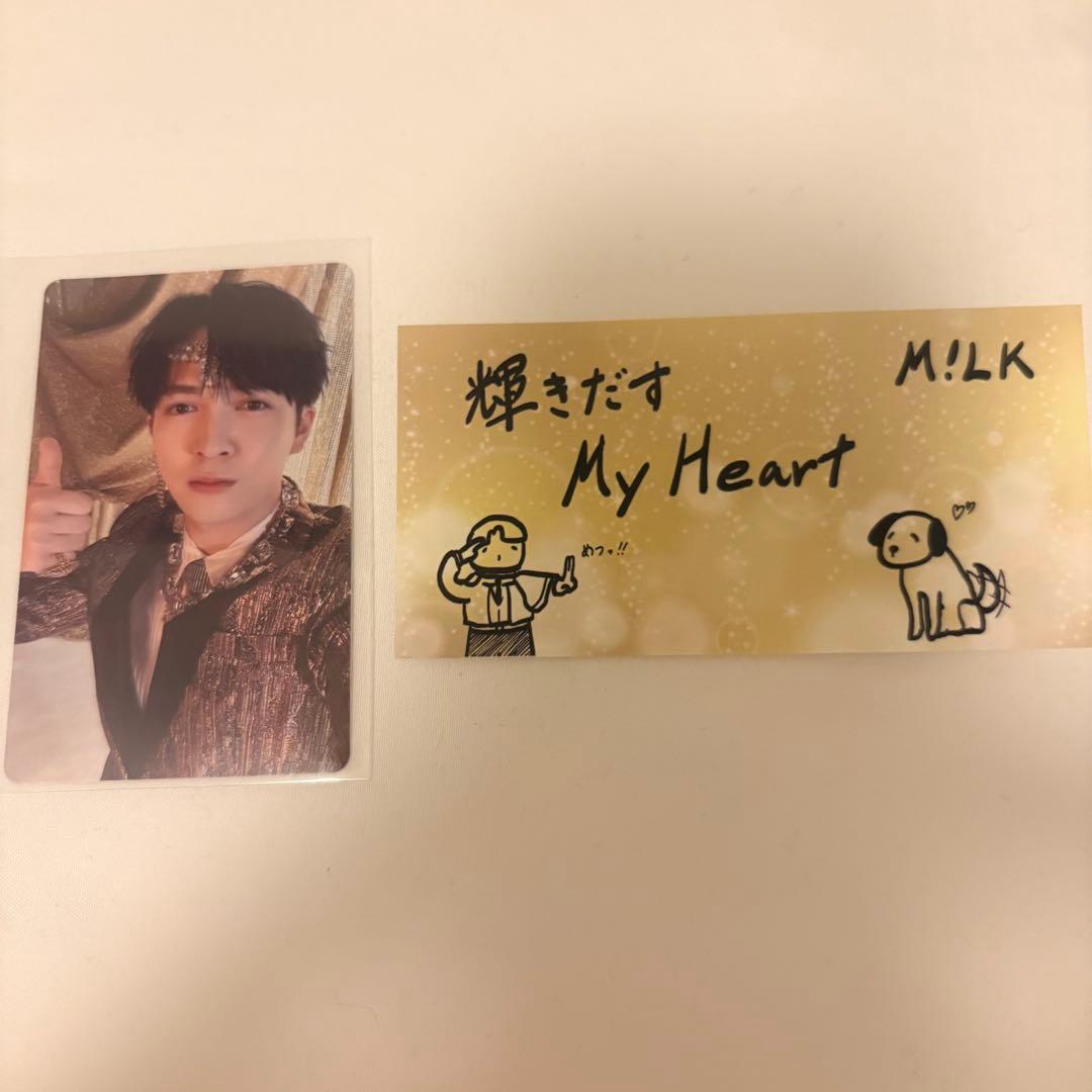 M!LK 吉田仁人 通常盤トレカ+ステッカー - メルカリ