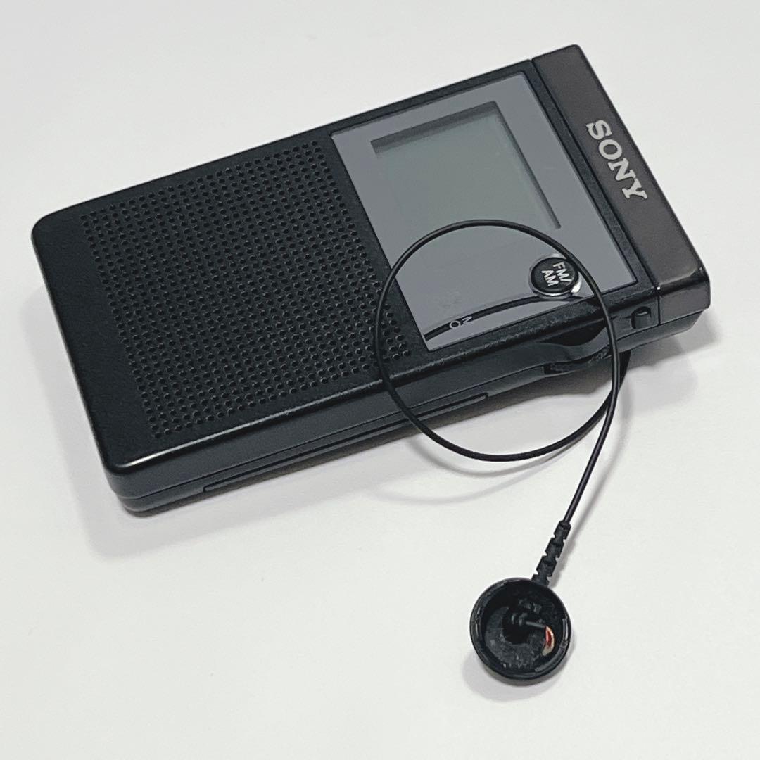 SONY ソニー ポケットラジオ SRF-R356 FM/AM ポータブルラジオ - メルカリ