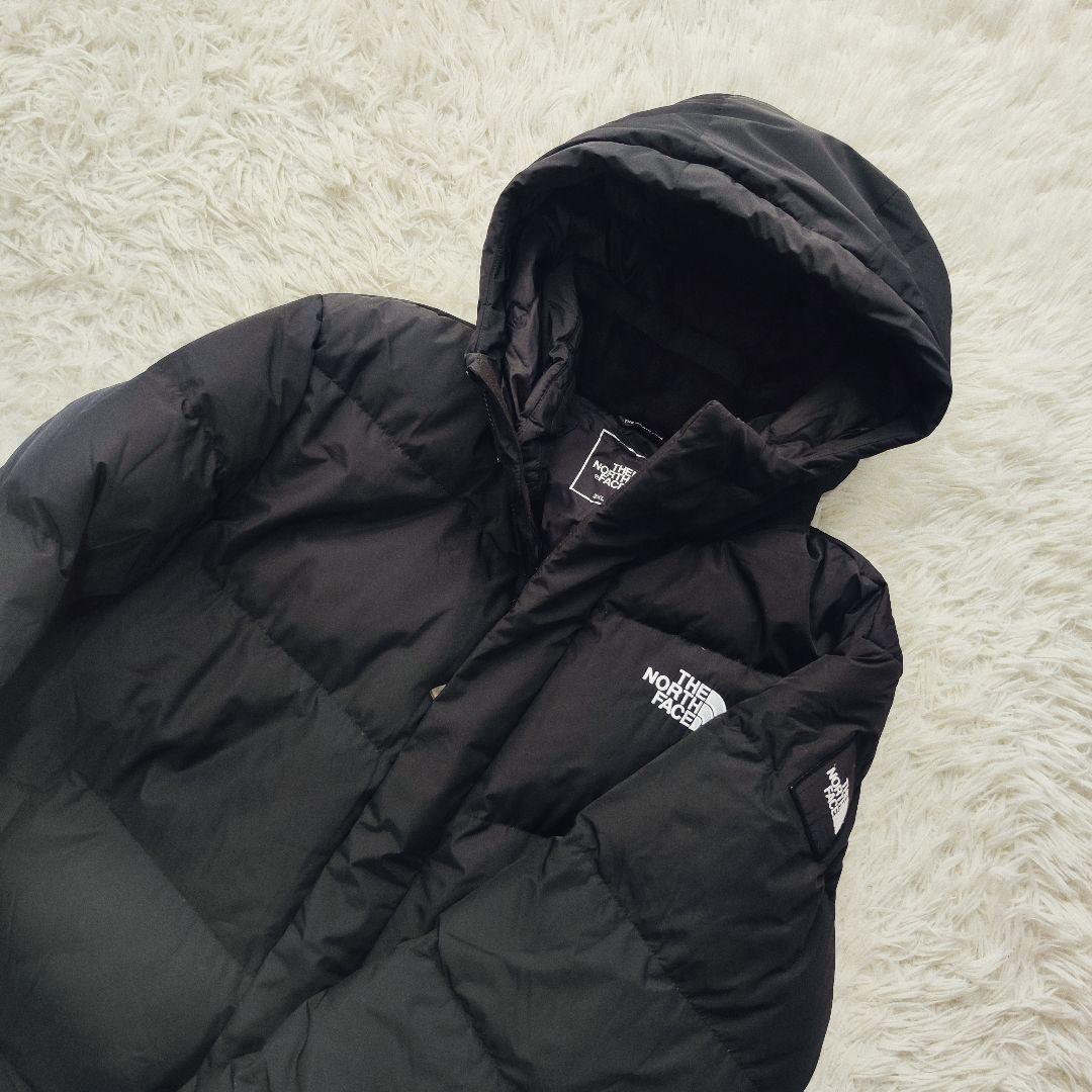 希少2XL】ノースフェイス☆ダウンコート ボックスロゴ ダウン ロング