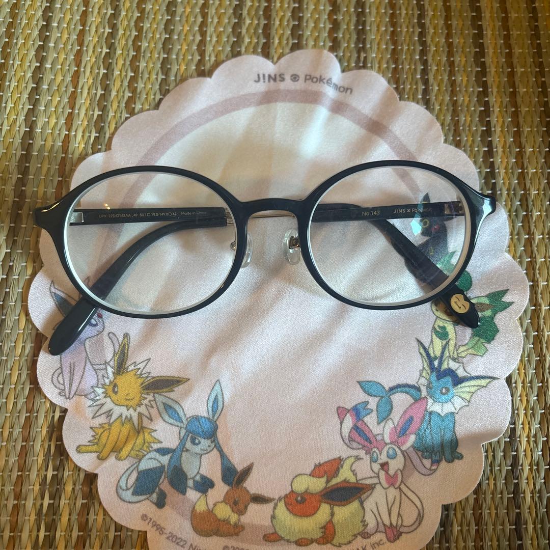 JINS 眼鏡　ポケモン　ガビゴン JINS ポケモンコラボ カビゴンモデル メガネ - メルカリ