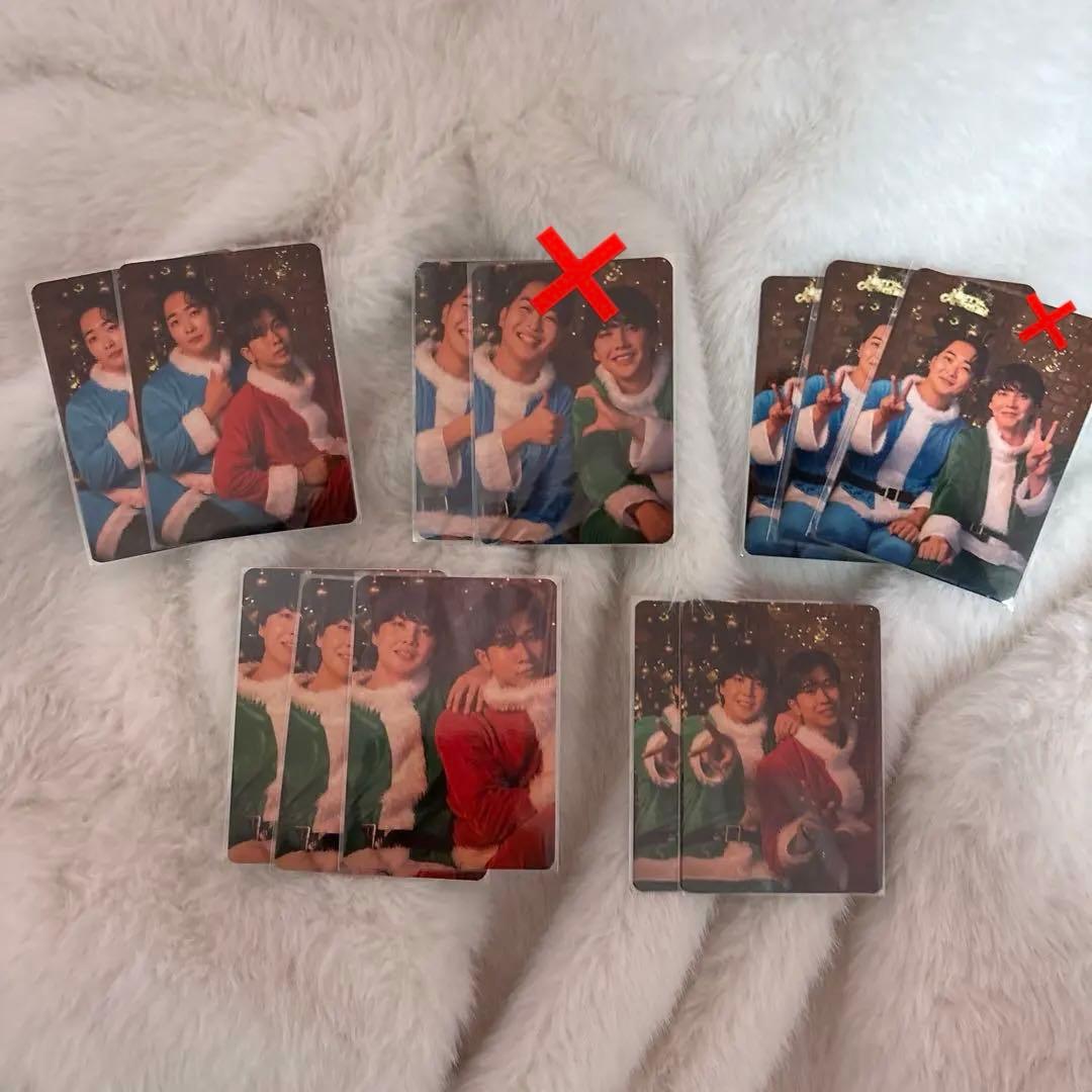 ニシコリ クリスマス トレカ ユーダイ マーク ケイタ - メルカリ