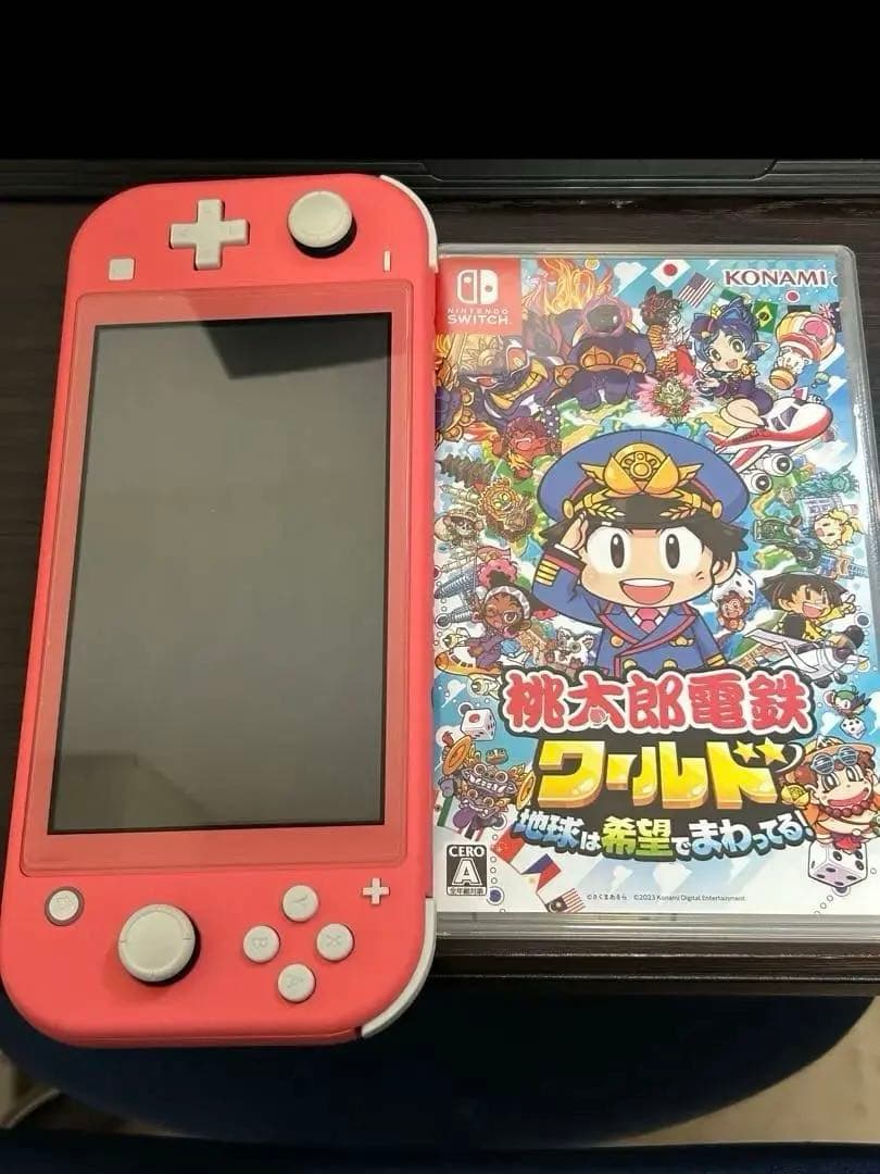 Switch Lite桃鉄ワールド 2点セット 楽天市場】コナミ ［Switch］桃太郎電鉄ワールド ~地球は希望でまわっ