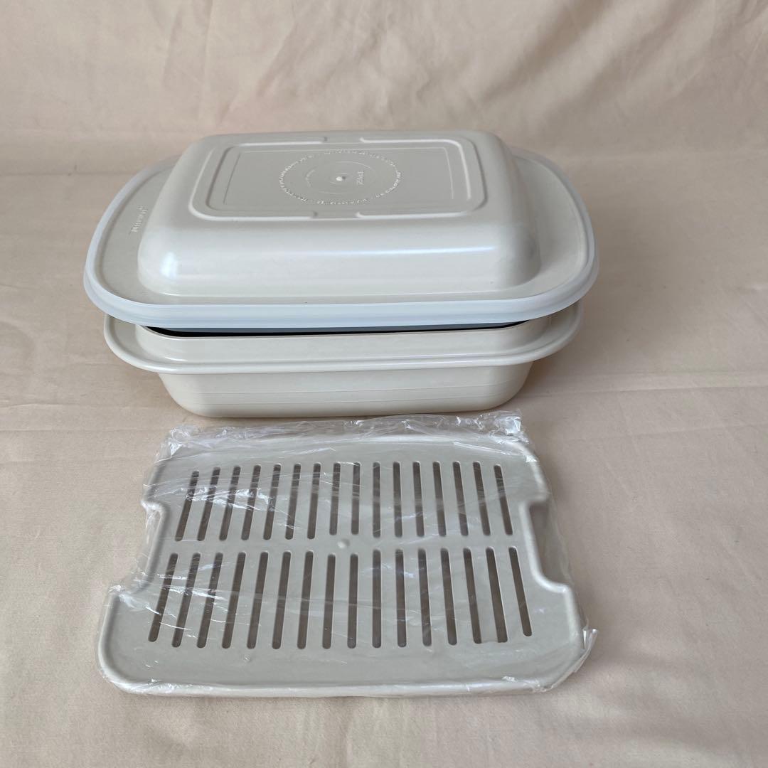 未使用 タッパーウェア ウルトラ２１ ベーカー ・大＃1500 1セット 未使用品タッパーウェア ウルトラ21 ベーカー 1500 角型 レシピ本付き