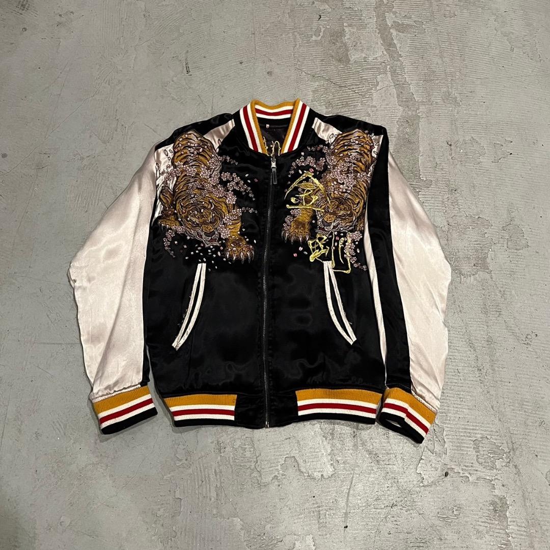 流儀圧搾 艦隊これくしょん 艦これ 島風 リバーシブル スカジャン L