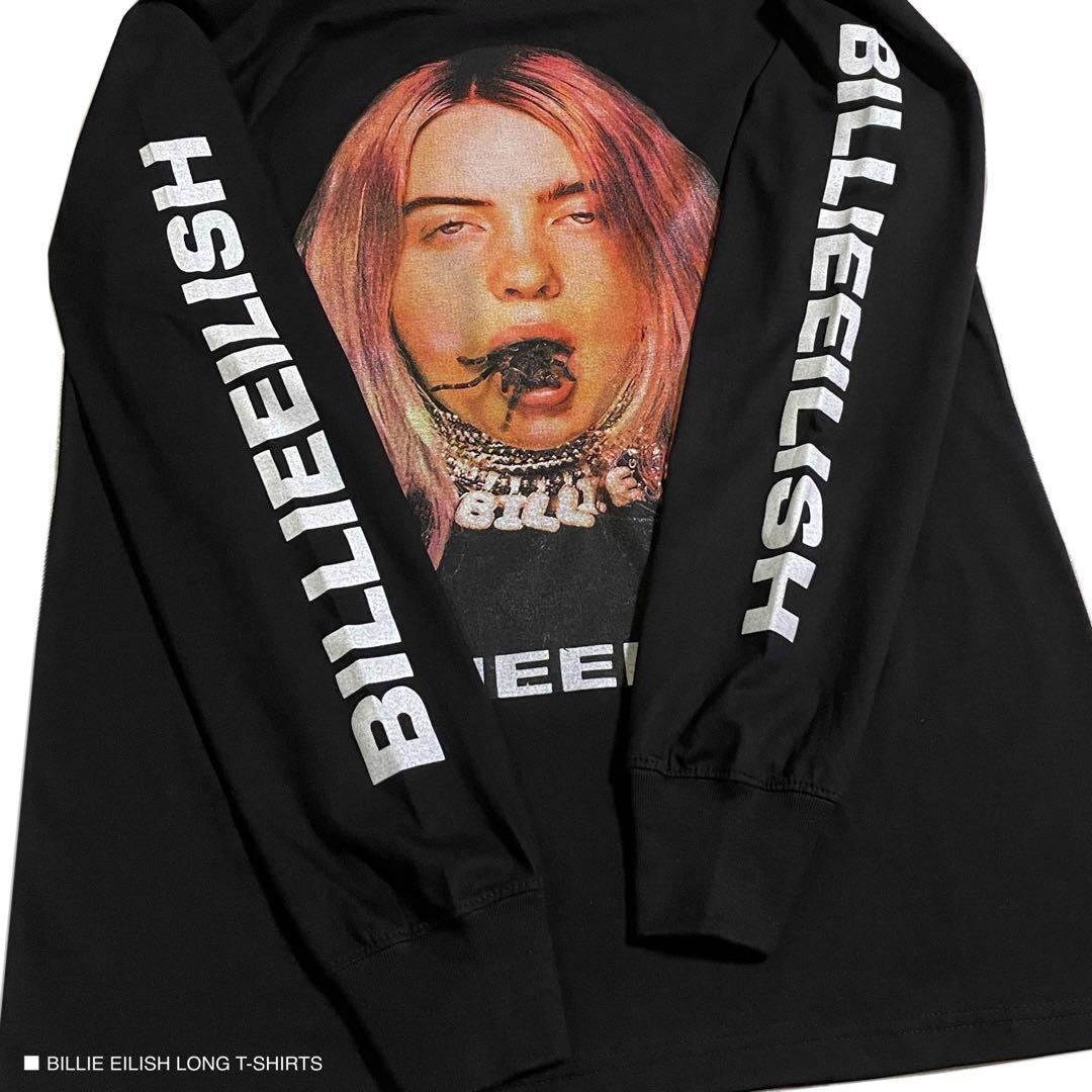 ビリーアイリッシュ Lサイズ 長袖 ロングTシャツ ロンT ロック バンドT