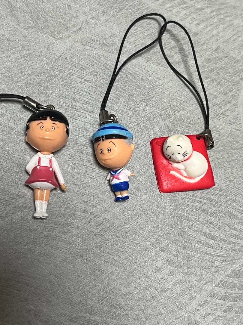 サザエさんのワカメちゃん、タラちゃん、タマストラップセット - メルカリ