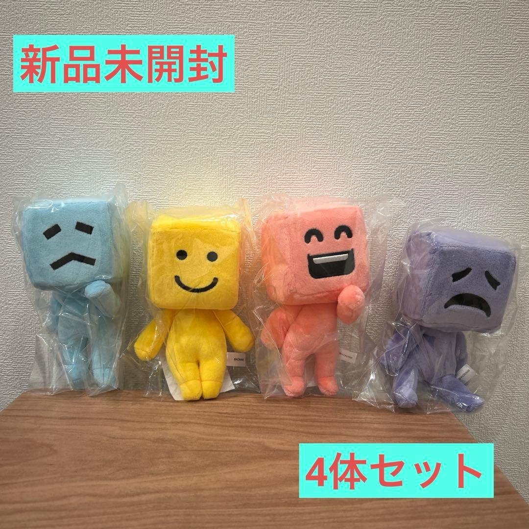 調子くん、絶好調、絶不調、不調のプロスピAぬいぐるみ4体セット