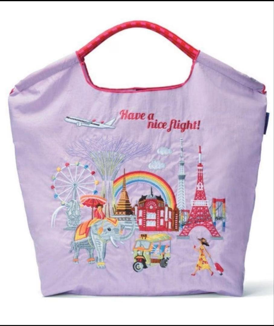 JAL国際線限定】BALL&CHAIN コラボバッグ ライラックカラー - メルカリ