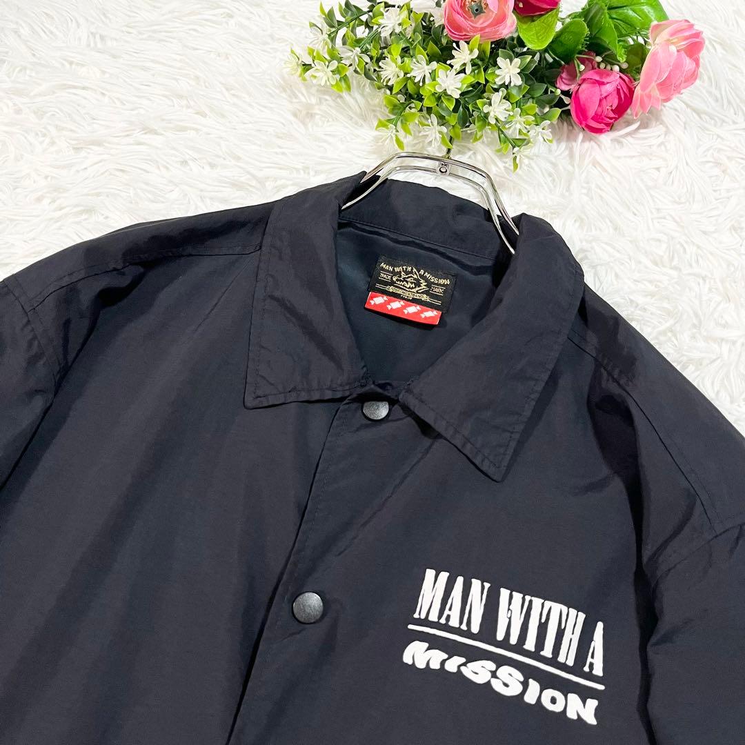 美品 MAN WITH A MISSION マンウィズ コーチジャケット XL - メルカリ