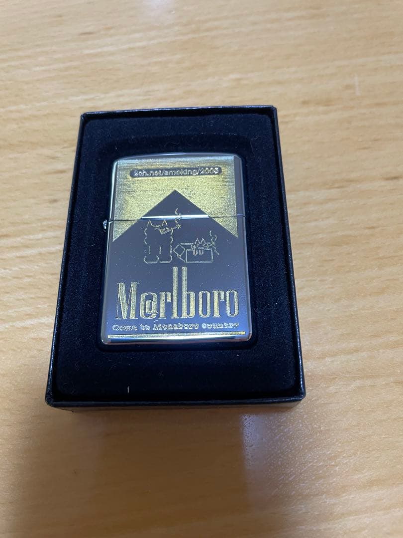 Zippo 2ch限定マルボロジッポー 新品未使用 - メルカリ