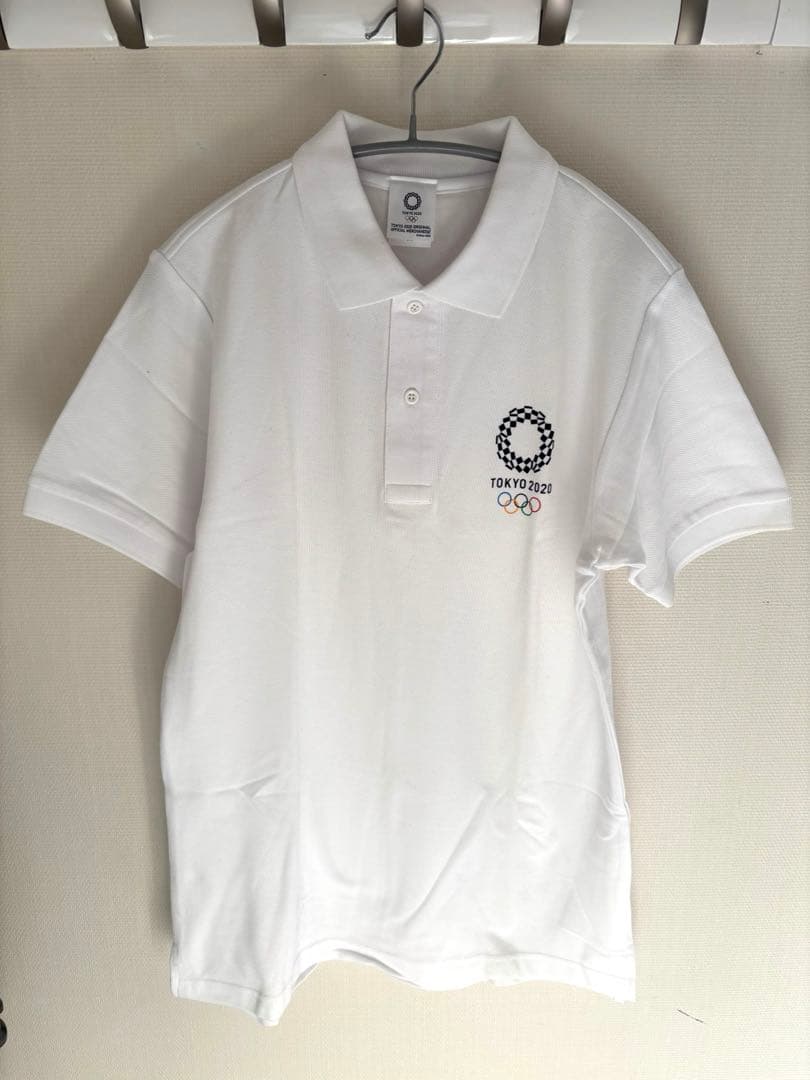 東京2020オリンピック ポロシャツ ホワイト - メルカリ
