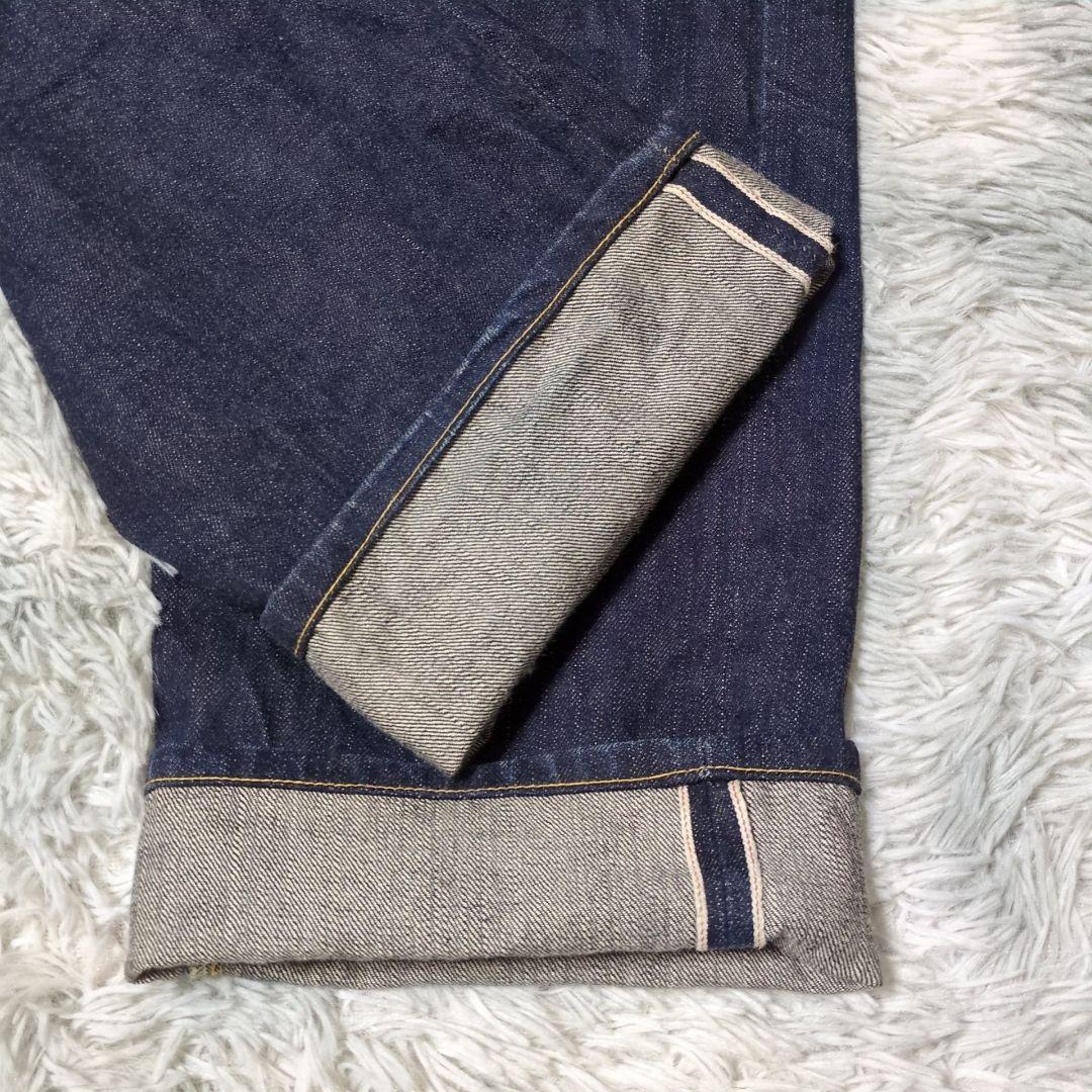 ETERNAL】811☆ストレートデニム☆赤耳セルビッジ☆赤タブ☆W36 - メルカリ