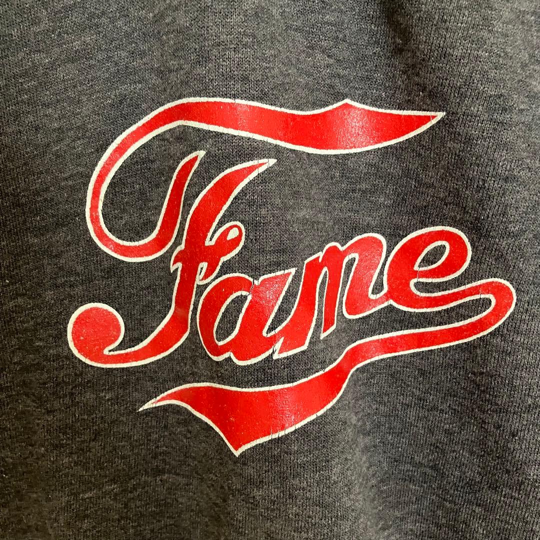 USA製90s鬼フェードスウェットトレーナーオールドデザイン古着