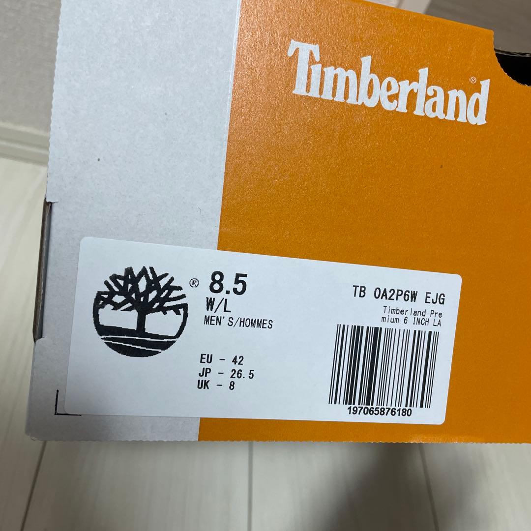 【新品】ティンバーランド6インチプレミアムブーツ グリーン 26.5cm