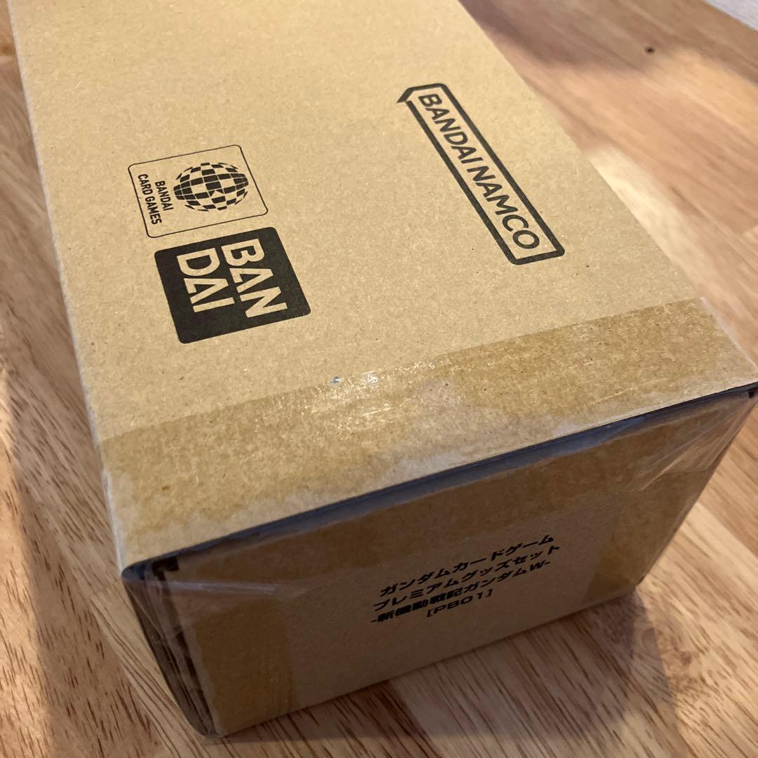 新品未開封 ガンダムカードゲーム プレミアムグッズセット ガンダムW 未開封】プレミアムグッズセット -新機動戦記ガンダムW-未開封品 販売