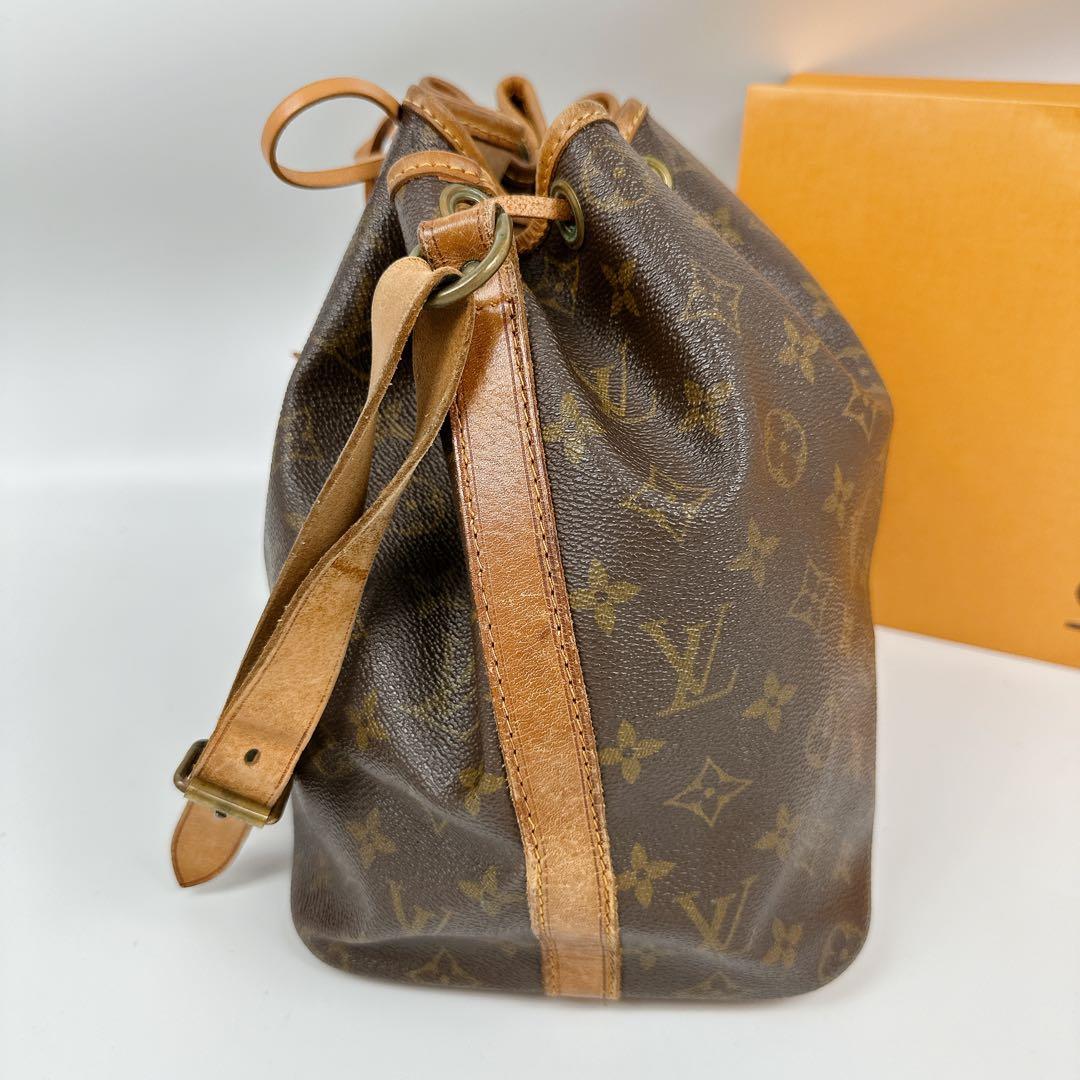 ルイヴィトン モノグラム 巾着 ショルダーバッグ プチノエ - メルカリ