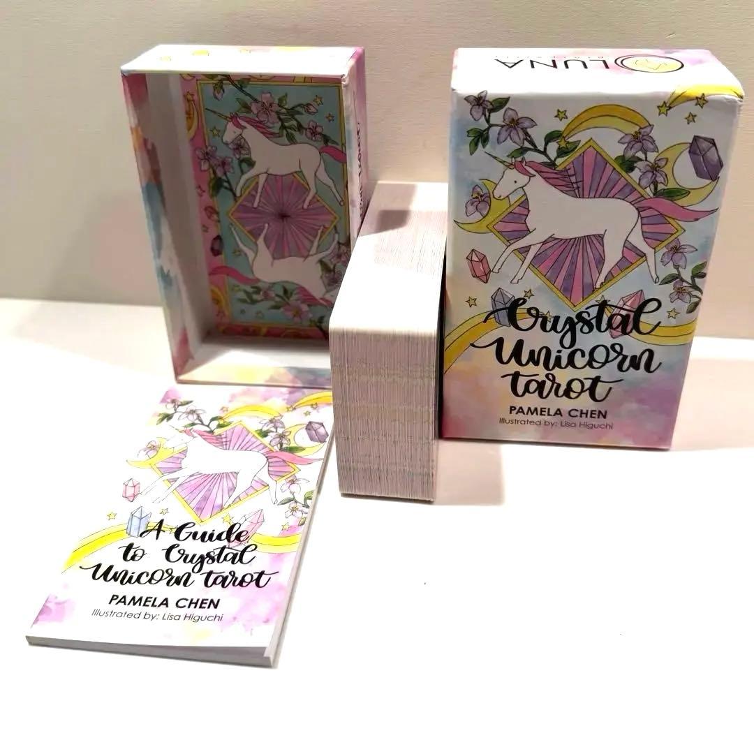 タロットカード　クリスタルユニコーン タロット　正規品 Crystal Unicorn Tarot クリスタル・ユニコーン・タロット