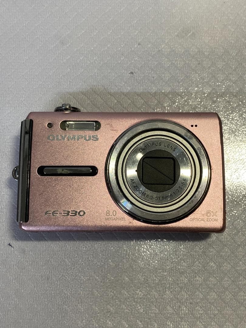 デジタルカメラ OLYMPUS FE-330#542 Olympus FE-330 8.0MP 5x Optical Zoom Digital Camera, Blue - Tested