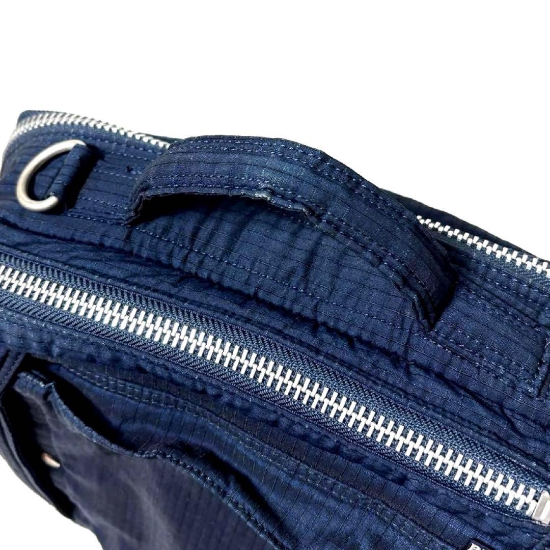 美品】PORTER×BLUE BLUE 3WAY ビジネスバッグ リュック - メルカリ