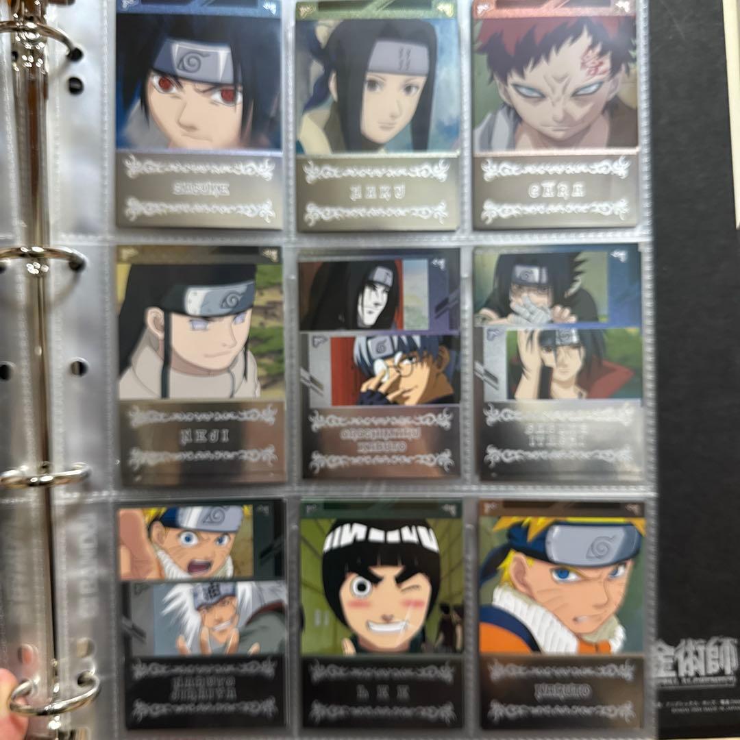 ナルト エッチングカード 9枚セット NARUTO - メルカリ