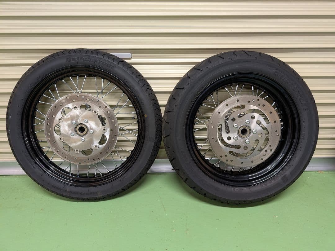 ハーレーダビッドソンFXDBストリートボブ純正ホイールタイヤディスク