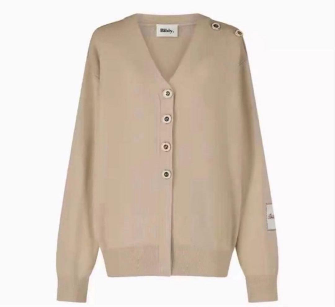 BIBIY. DINER CARDIGAN ベージュ - メルカリ