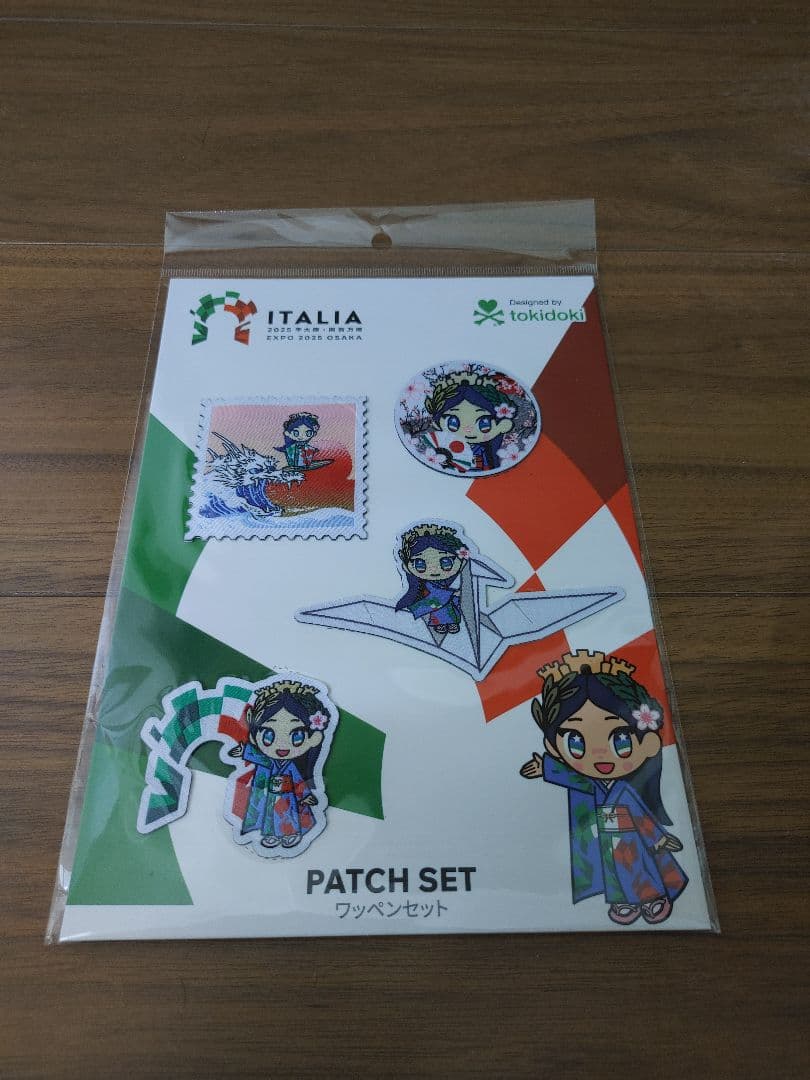 大阪万博 イタリア館 ワッペン セット イタリアちゃん - メルカリ
