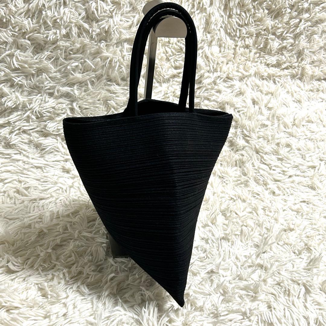 希少✨プリーツプリーズ 変形 ハンドバッグ プリーツバッグ マグネット